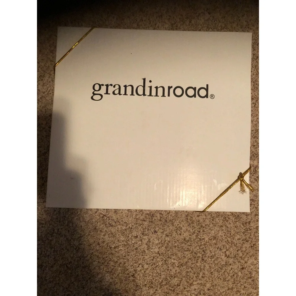GRANDIN ROAD NIB SET OF 11 CHRISTMAS ORNAMENTS GRANDINROAD